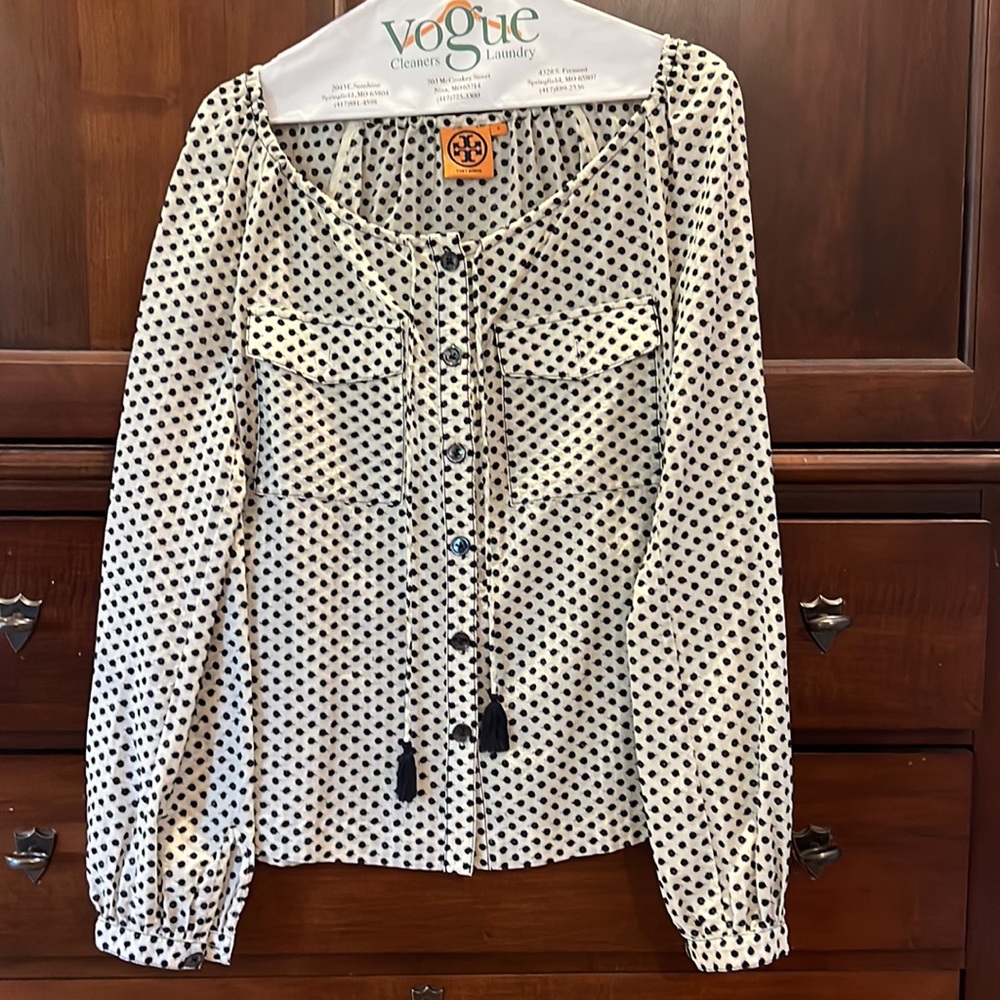 Tory Burch embroidered top